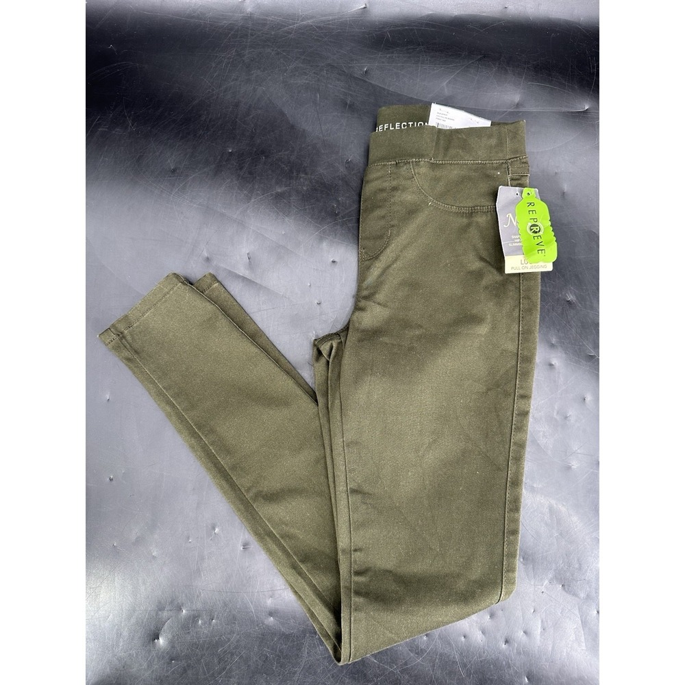 NEW Natural Reflections Jeans Women's Sz XS Green Lucy Pull On Jegging Slimming - Picture 4 of 8